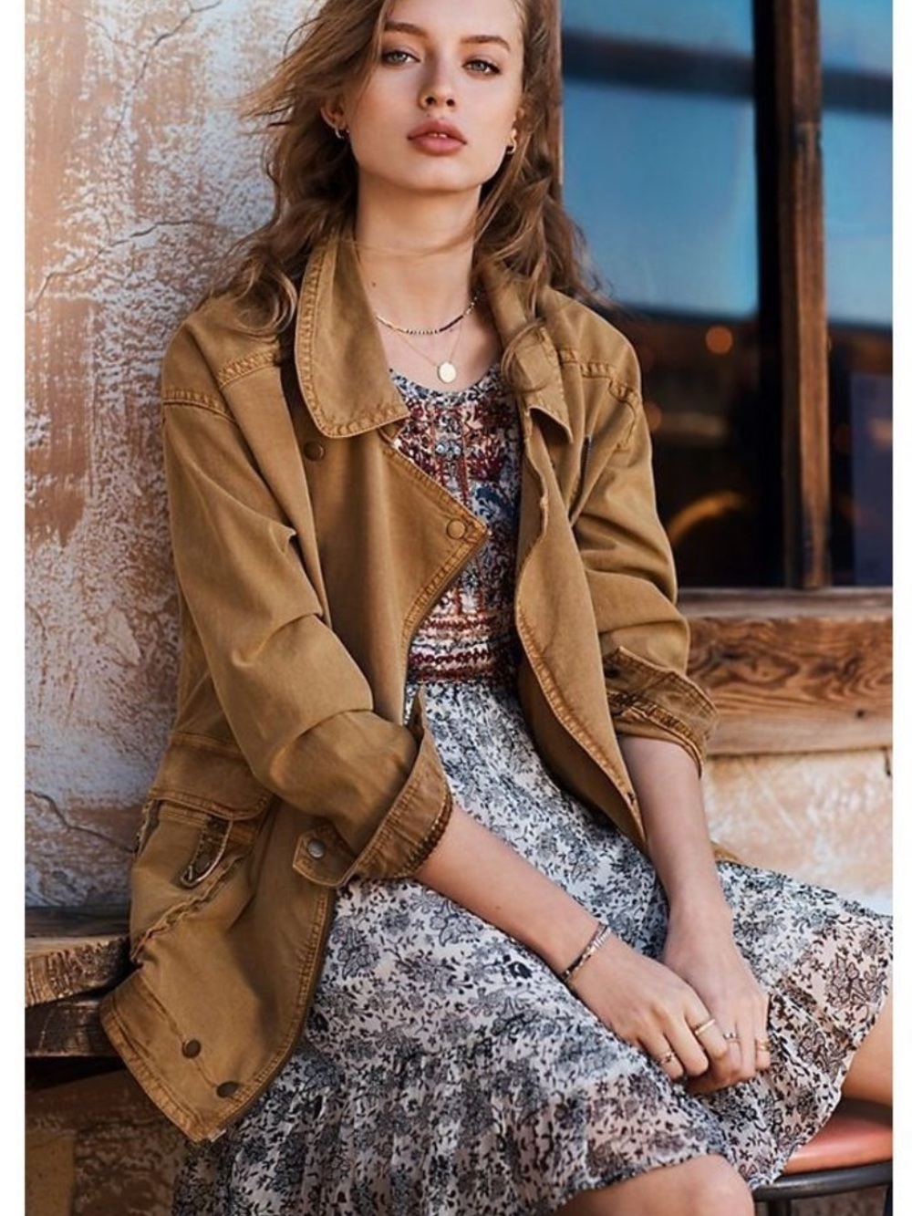 HTF Anthropologie Gisella Beaded Sheer Tunic Dress size 6